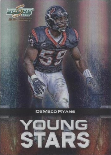 2008 Score Select DeMeco Ryans #YS-18