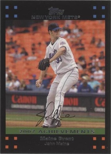 2007 Topps New York Mets Gift Set - John Maine #NYM47
