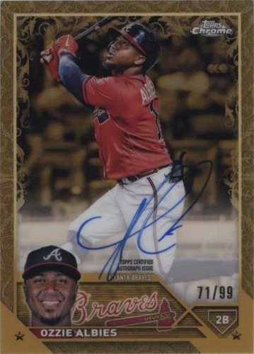2023 Topps Gilded Collection - Ozzie Albies #CGA-OA