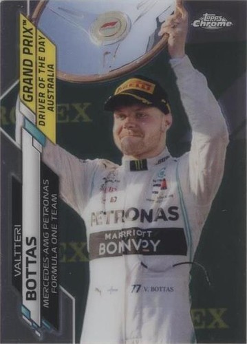 2020 Topps Chrome Formula 1 - Valtteri Bottas #154