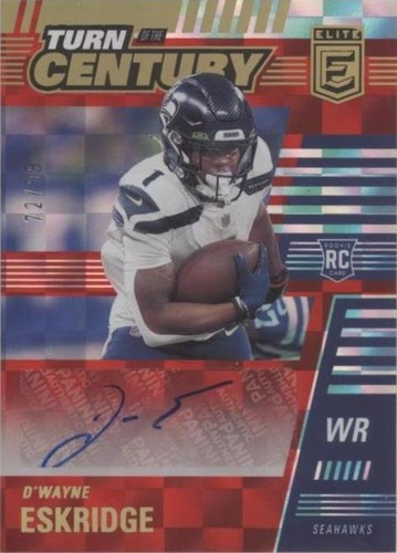 2021 Panini Chronicles D'Wayne Eskridge #TOC-DWE