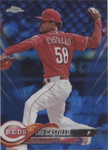 2018 Topps Chrome Sapphire Edition - Luis Castillo #543