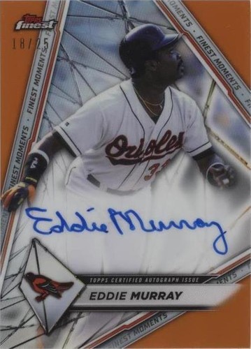 2022 Topps Finest - Eddie Murray #FMA-EM