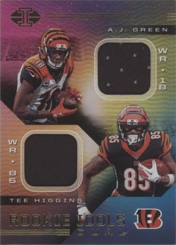 2020 Panini Illusions A.J. Green Tee Higgins #RI-10