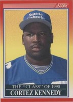1990 Score Cortez Kennedy #616