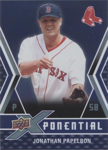 2009 Upper Deck X - Jonathan Papelbon #X-PA