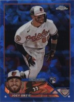 2023 Topps Chrome Update Series Sapphire Edition - Joey Ortiz #USCS126
