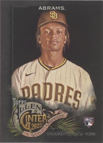 2022 Topps Allen & Ginter X - C.J. Abrams #226