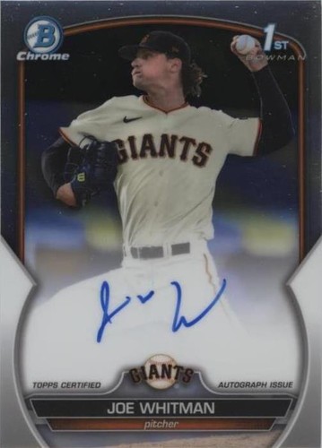 2023 Bowman Draft - Joe Whitman #CDA-JWH