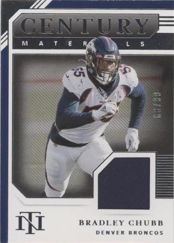 2020 Panini National Treasures Bradley Chubb #CM-BC