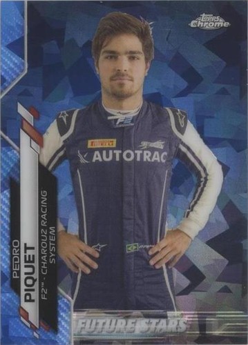 2020 Topps Chrome Sapphire Edition Formula 1 - Pedro Piquet #48