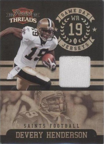 2010 Panini Threads Devery Henderson #6