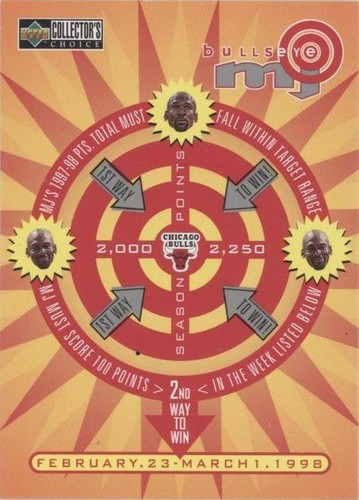 1997-98 Upper Deck Collector's Choice - Michael Jordan #B8