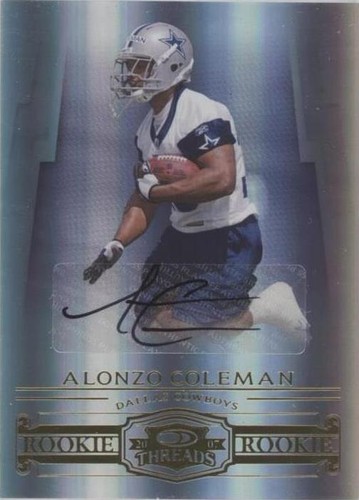 2007 Donruss Threads Alonzo Coleman #245