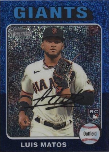 2024 Topps Heritage - Luis Matos #101