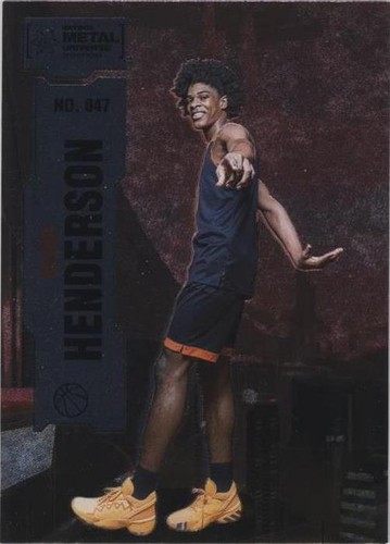 2022 Skybox Metal Universe Champions - Scoot Henderson #047