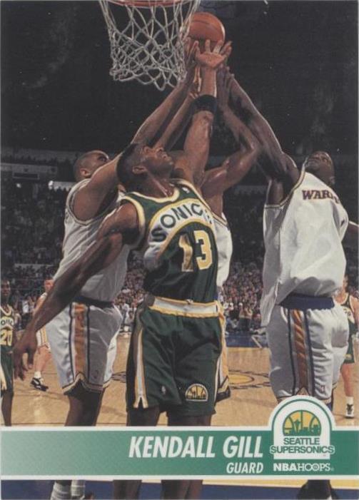1994-95 NBA Hoops - Kendall Gill #198