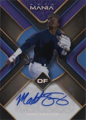 2023 Wild Card Auto Mania - Matt Fraizer #AM-TH51