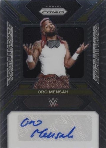 2024 Panini Prizm WWE - Oro Mensah #SS-ORO