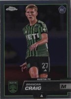 2023 Topps Chrome MLS Brandan Craig #36