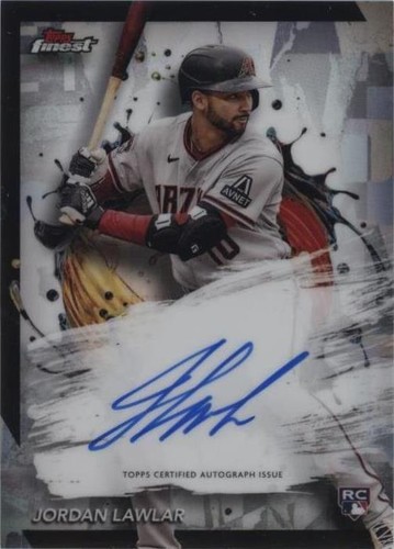 2024 Topps Finest - Jordan Lawlar #FA-JL