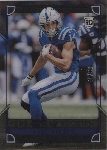 2022 Panini National Treasures Alec Pierce #TRO-API