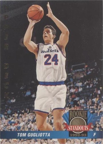 1992-93 Upper Deck International Italian - Tom Gugliotta #68