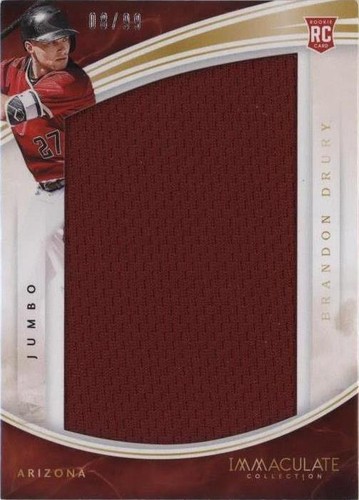 2016 Panini Immaculate Collection - Brandon Drury #IJ-BRD