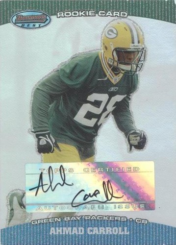 2004 Bowman's Best Ahmad Carroll #165
