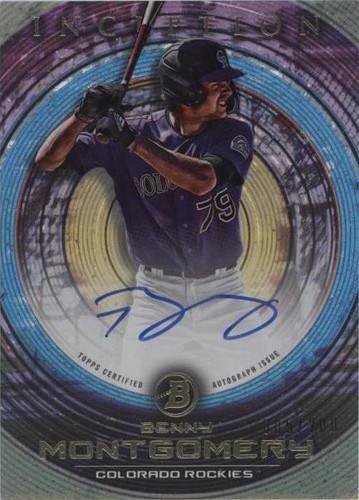 2022 Bowman Inception - Benny Montgomery #PA-BM