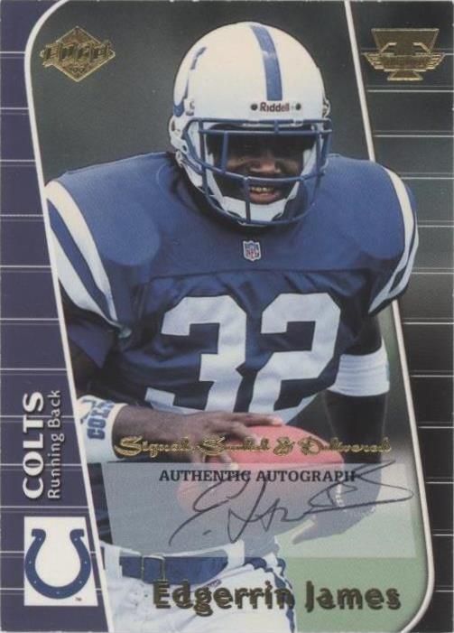 Triumph Edgerrin James 1999 Collector's Edge #EJ