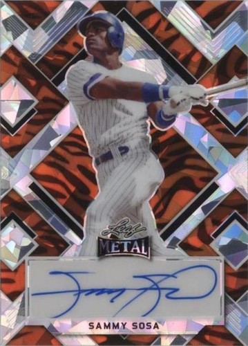 2022 Leaf Metal - Sammy Sosa #BA-SS3