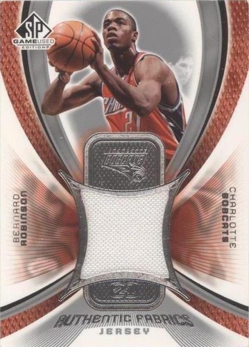 2005-06 SP Game Used Edition - Bernard Robinson #AF-BR