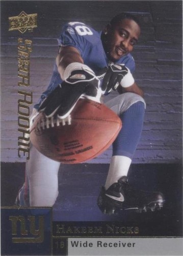 2009 Upper Deck Hakeem Nicks #321