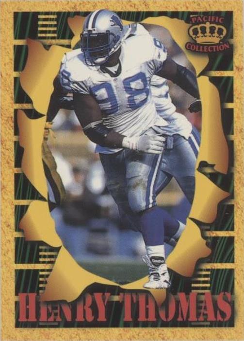 1996 Pacific Invincible Henry Thomas #SM58