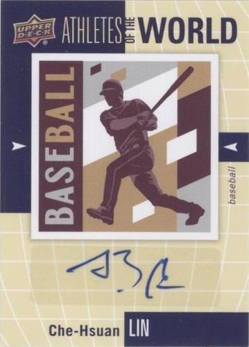 2011 Upper Deck World of Sports - Che-Hsuan Lin #AW-LI