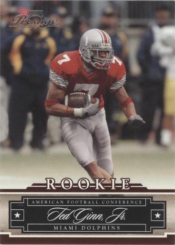 2007 Playoff Prestige Ted Ginn Jr. #164