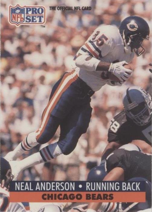 1991 Pro Set Neal Anderson #451
