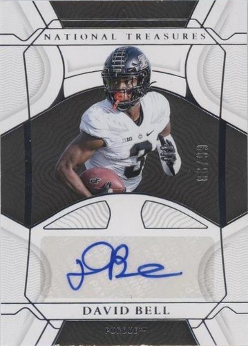 2022 Panini National Treasures Collegiate David Bell #RCS-DBE