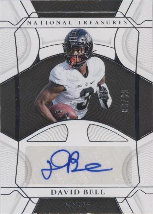 2022 Panini National Treasures Collegiate David Bell #RCS-DBE