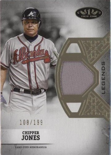 2024 Topps Tier One - Chipper Jones #T1LR-CJ