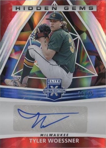 2022 Panini Elite Extra Edition - Tyler Woessner #HG-TW