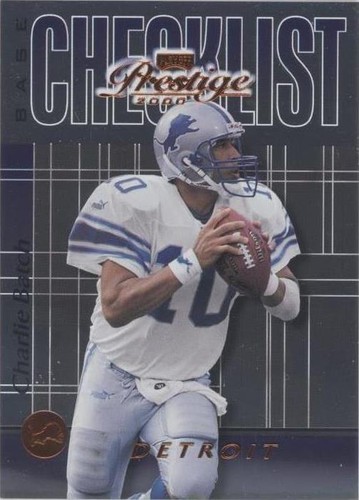 2000 Playoff Prestige Charlie Batch #CL11