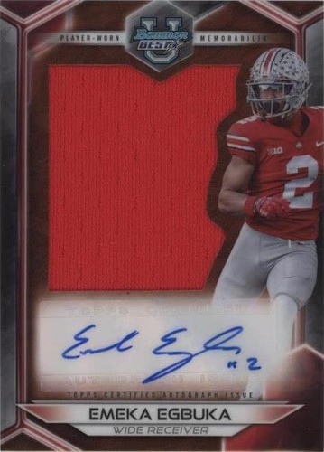 2023 Bowman's Best University Emeka Egbuka #JRA-EE