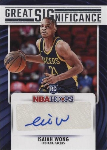 2023-24 Panini NBA Hoops - Isaiah Wong #GS-WNG