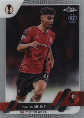 2022-23 Topps Chrome UEFA Club Competitions Matthis Abline #167