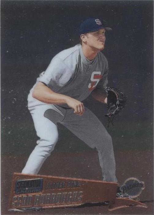 2000 Topps Stadium Club хромированный - Sean Burroughs #217