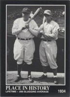 1992 Megacards The Babe Ruth Collection - Babe Ruth Jimmie Foxx #52