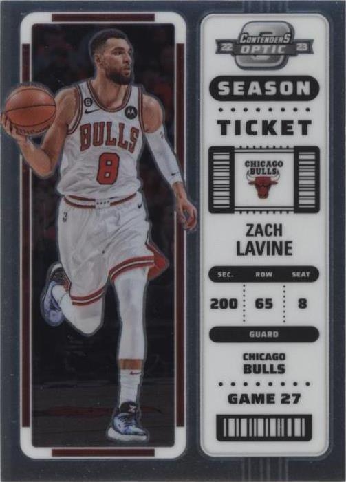 2022-23 Panini Contenders Optic - Zach LaVine #5