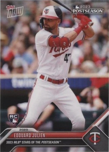 2023 Topps Now MLB Stars of the Postseason - Edouard Julien #PS-20